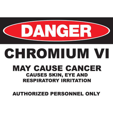 ZING Eco GHS Sign, Danger, 10X14- Model 2669A